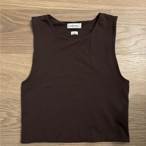Babaton Chocolate Brown Tank Top